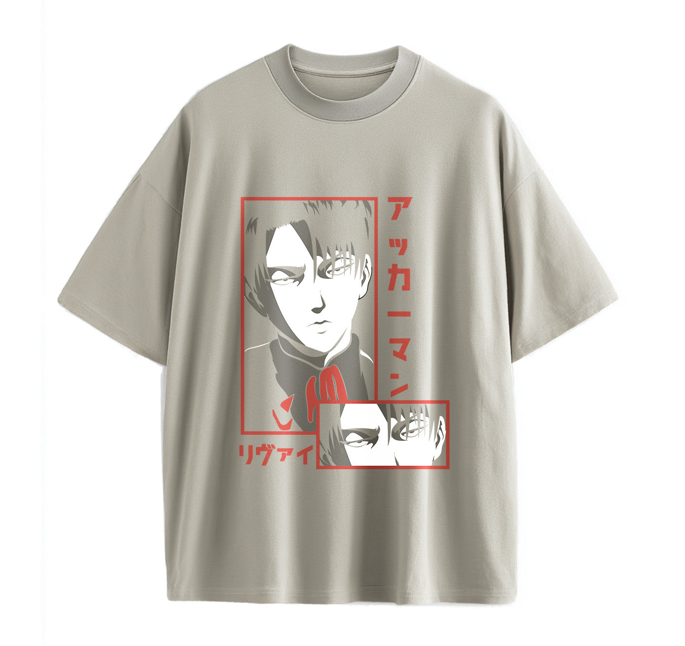 Levi (SNK2) Anime Oversize T-Shirt