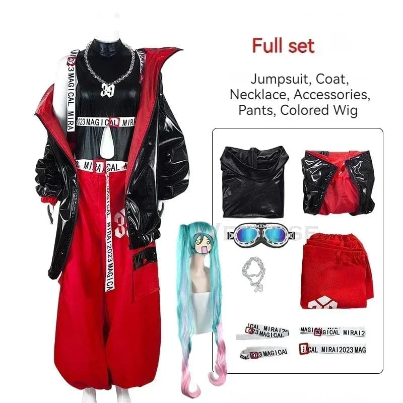 Colored Wig Set / S / In Stock Victorious Miku Sekai Stage Cosplay