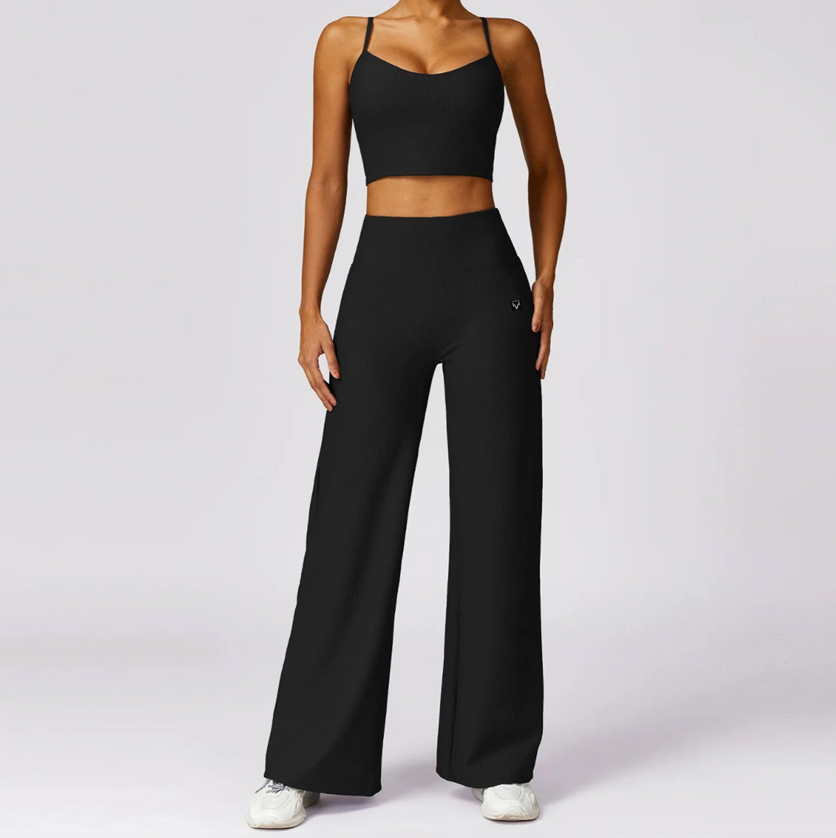 Victorious LuxeMotion 2Pcs Ribbed Sports Set