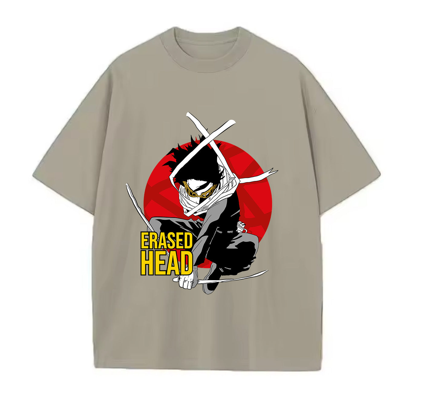Erased Head (My Hero Academia) Anime Oversize T-Shirt