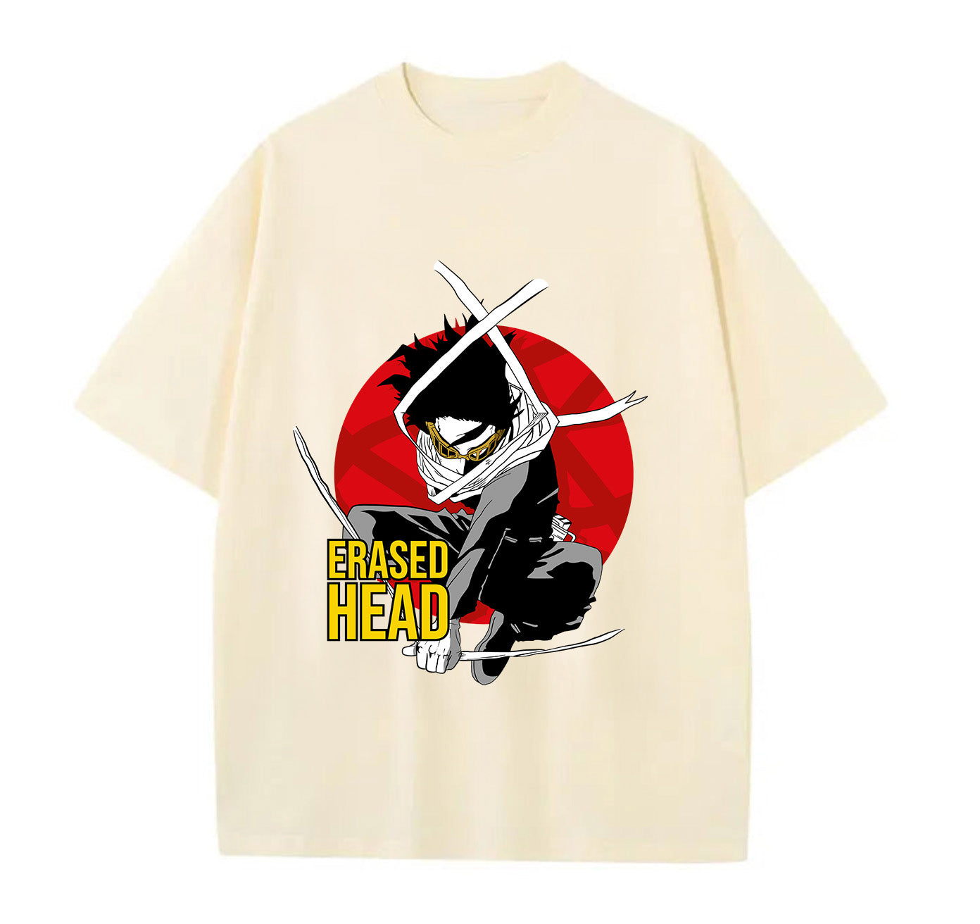 Erased Head (My Hero Academia) Anime Oversize T-Shirt