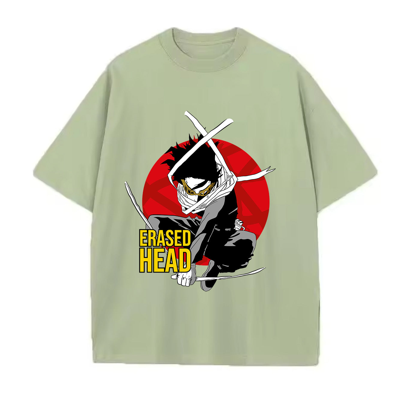 Erased Head (My Hero Academia) Anime Oversize T-Shirt