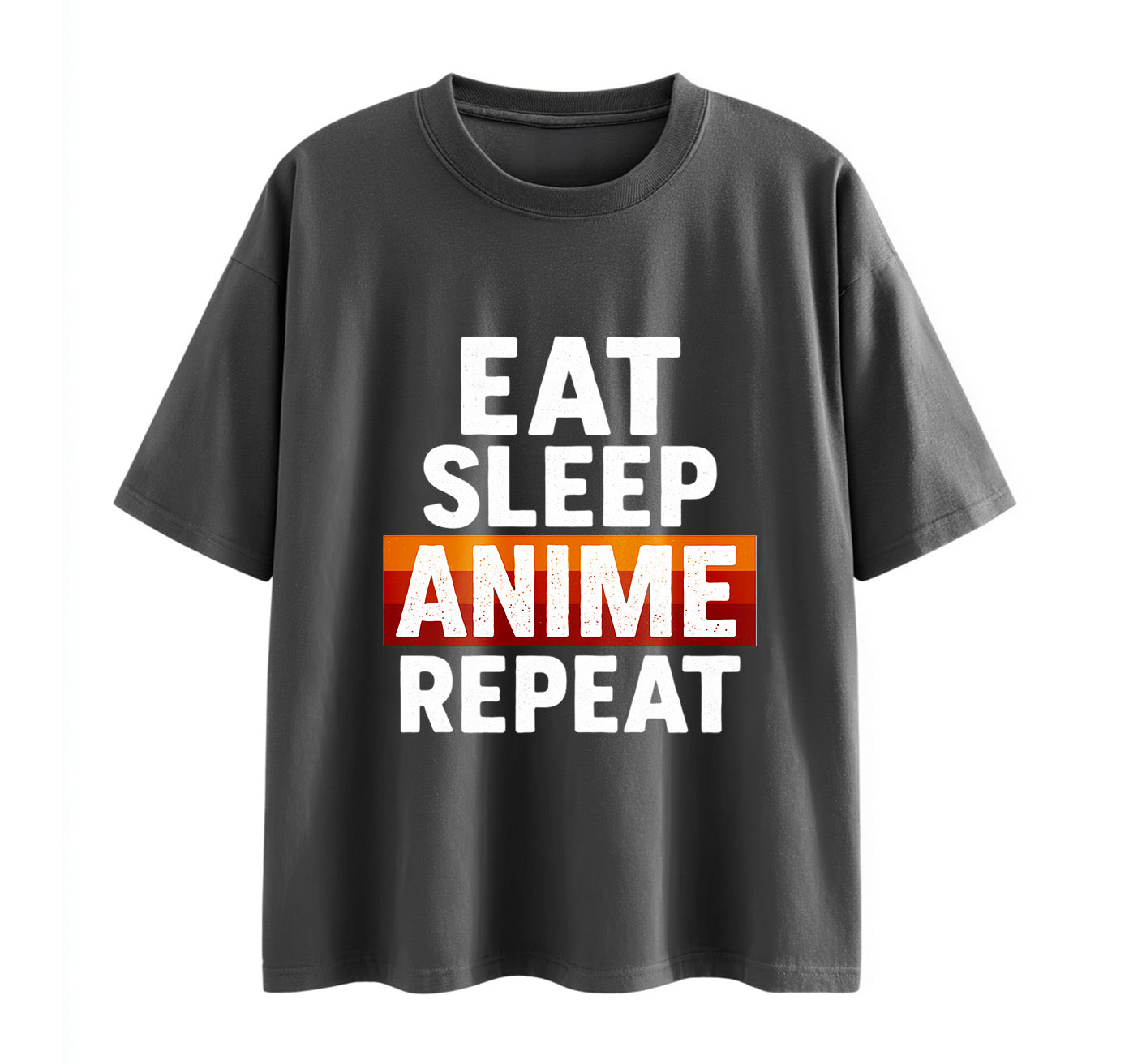 Eat Sleep Anime Repeat 1 Oversize T-Shirt