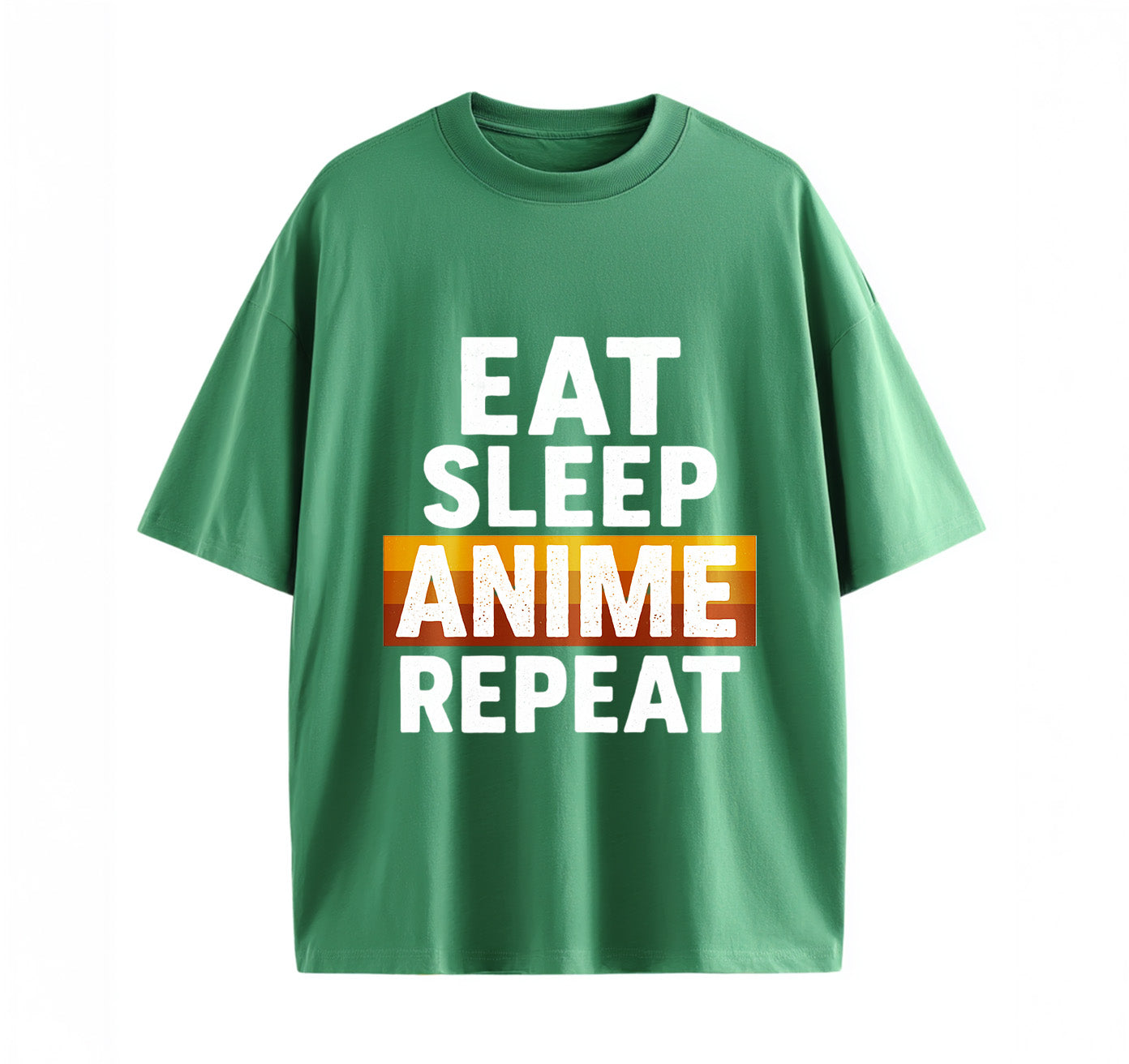 Eat Sleep Anime Repeat 1 Oversize T-Shirt