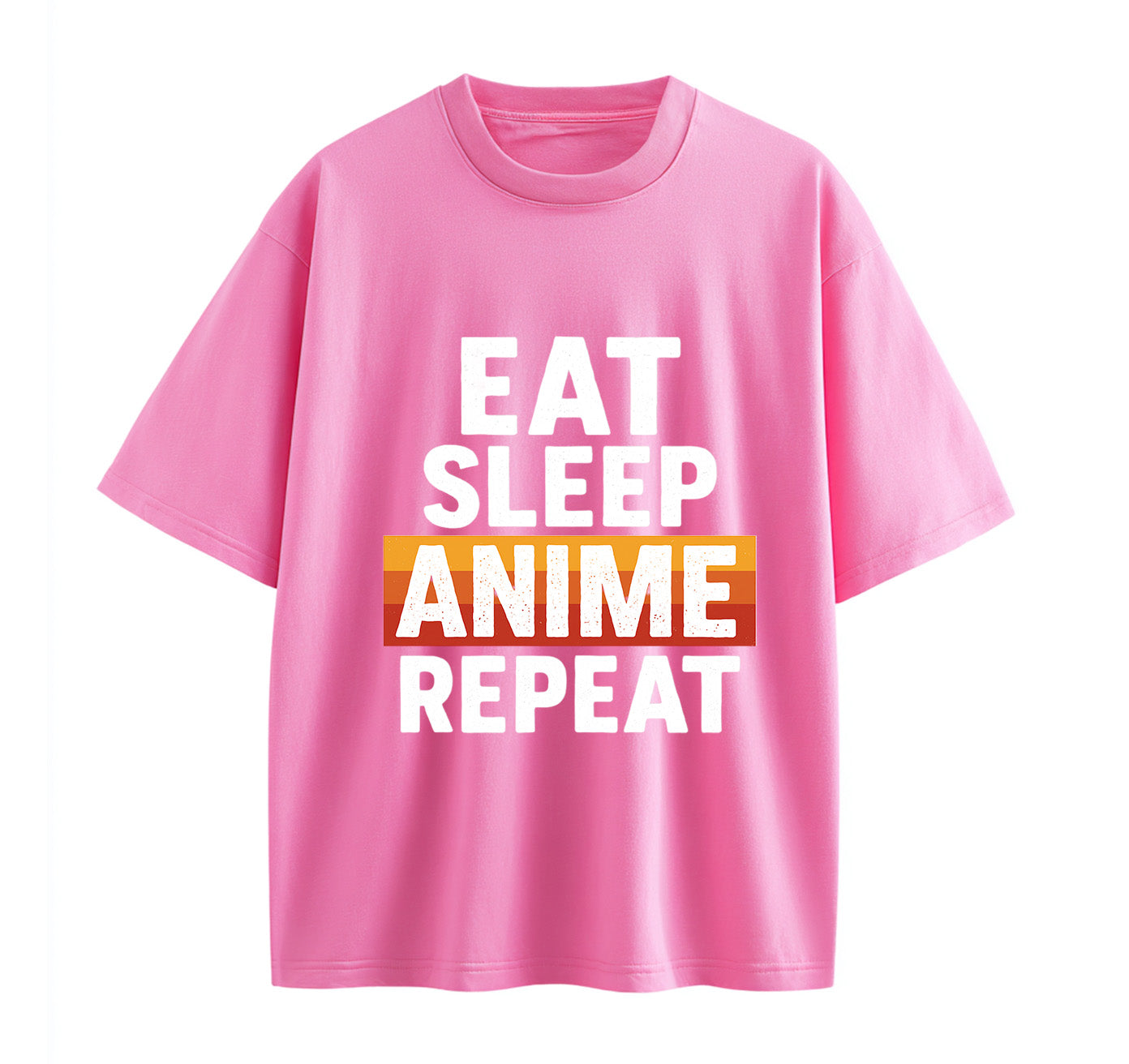 Eat Sleep Anime Repeat 1 Oversize T-Shirt