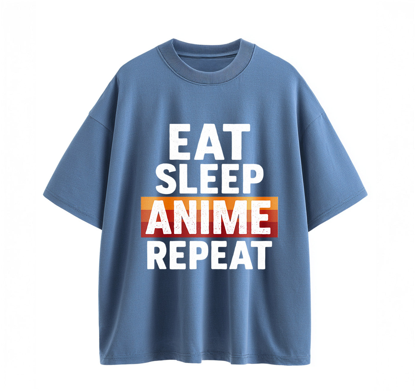 Eat Sleep Anime Repeat 1 Oversize T-Shirt