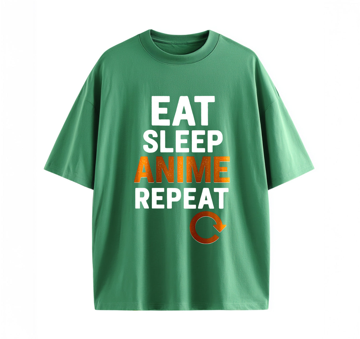 Eat Sleep Anime Repeat 2 Oversize T-Shirt