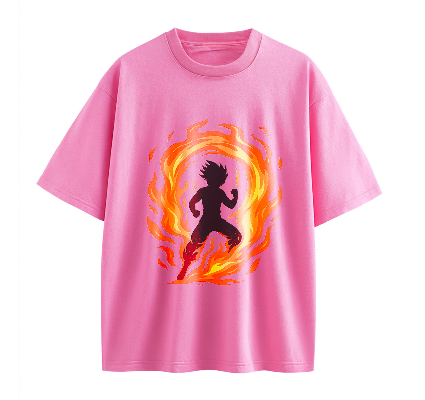 Cosmic Battle Anime Oversize T-Shirt