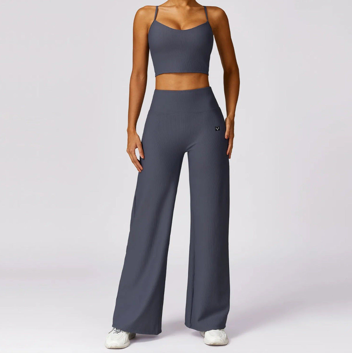 Victorious LuxeMotion 2Pcs Ribbed Sports Set