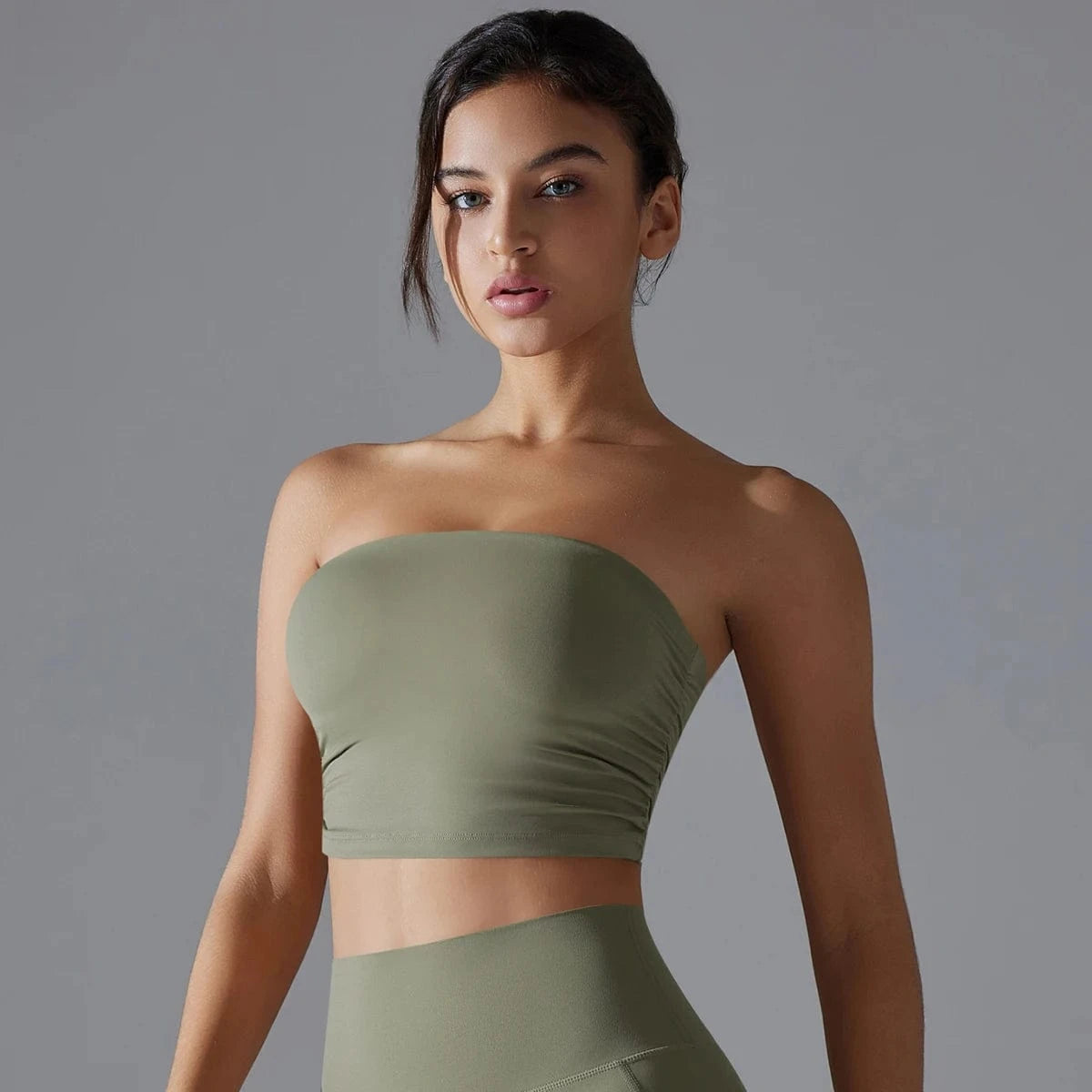 Greenish Grey / S Victorious LumeCore Gym Top