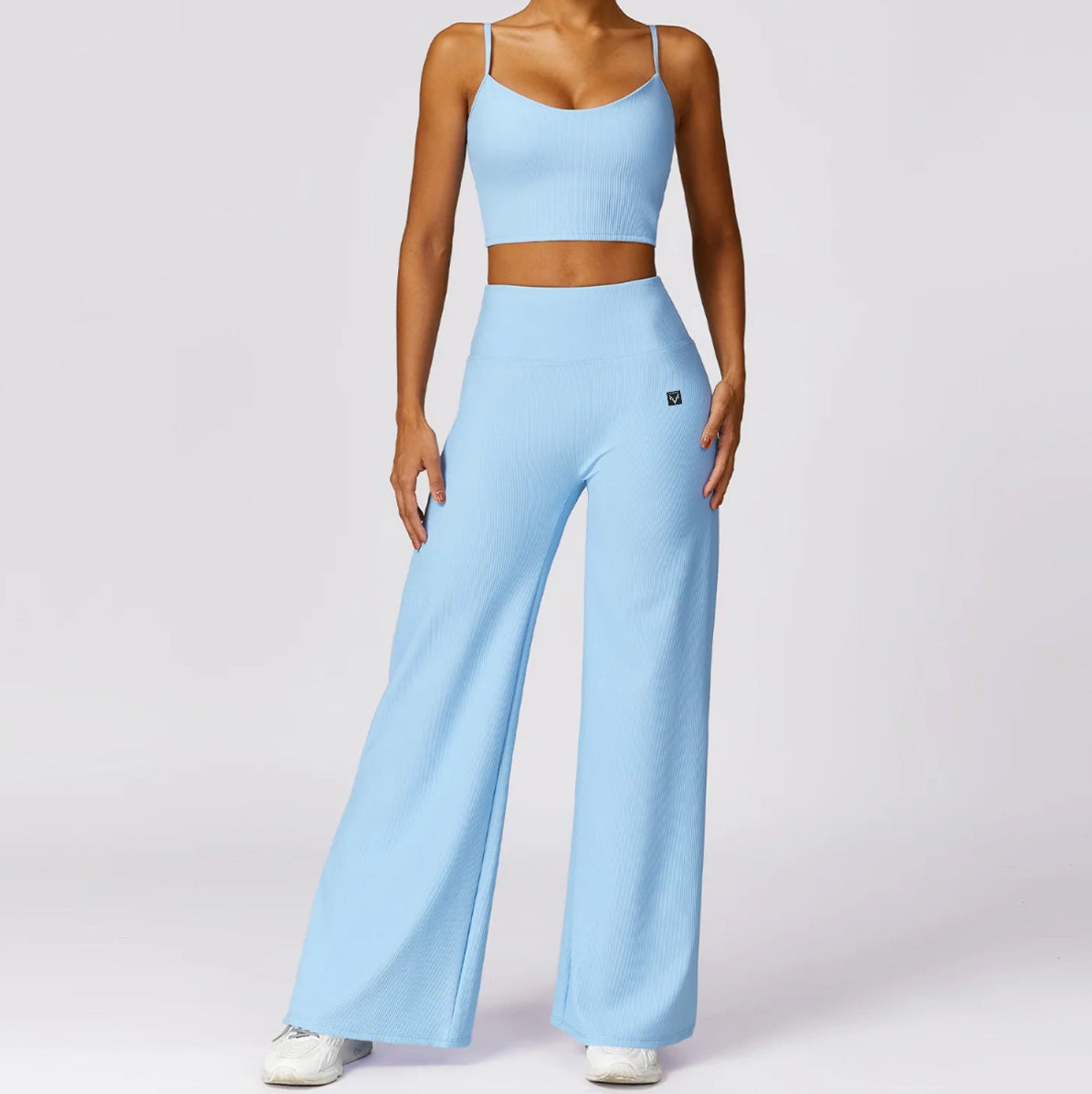 Victorious LuxeMotion 2Pcs Ribbed Sports Set