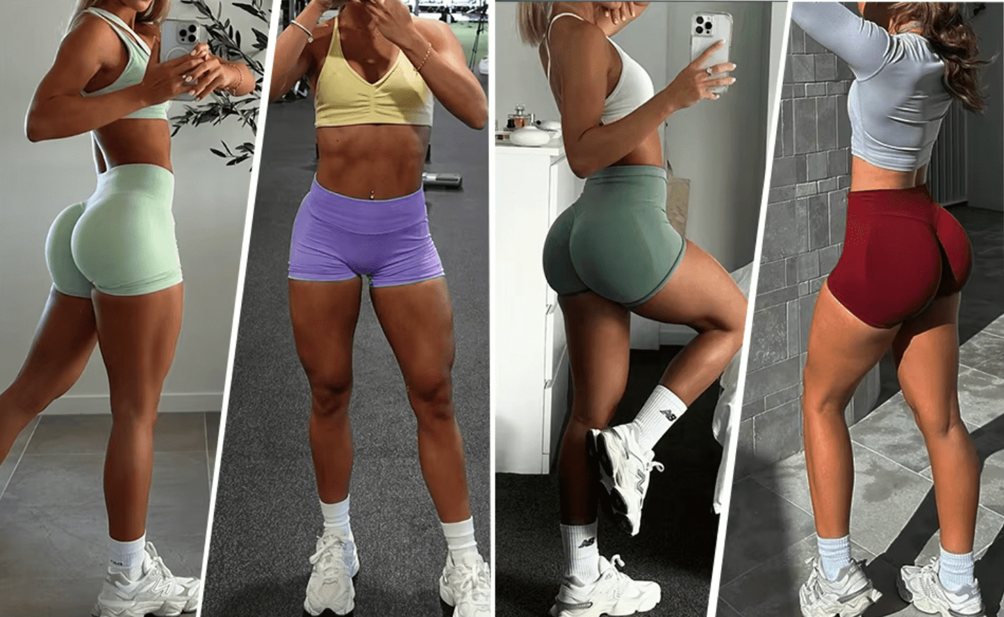 Island XXIIV Low-Rise Women’s High-Impact Sports Shorts by Victorious