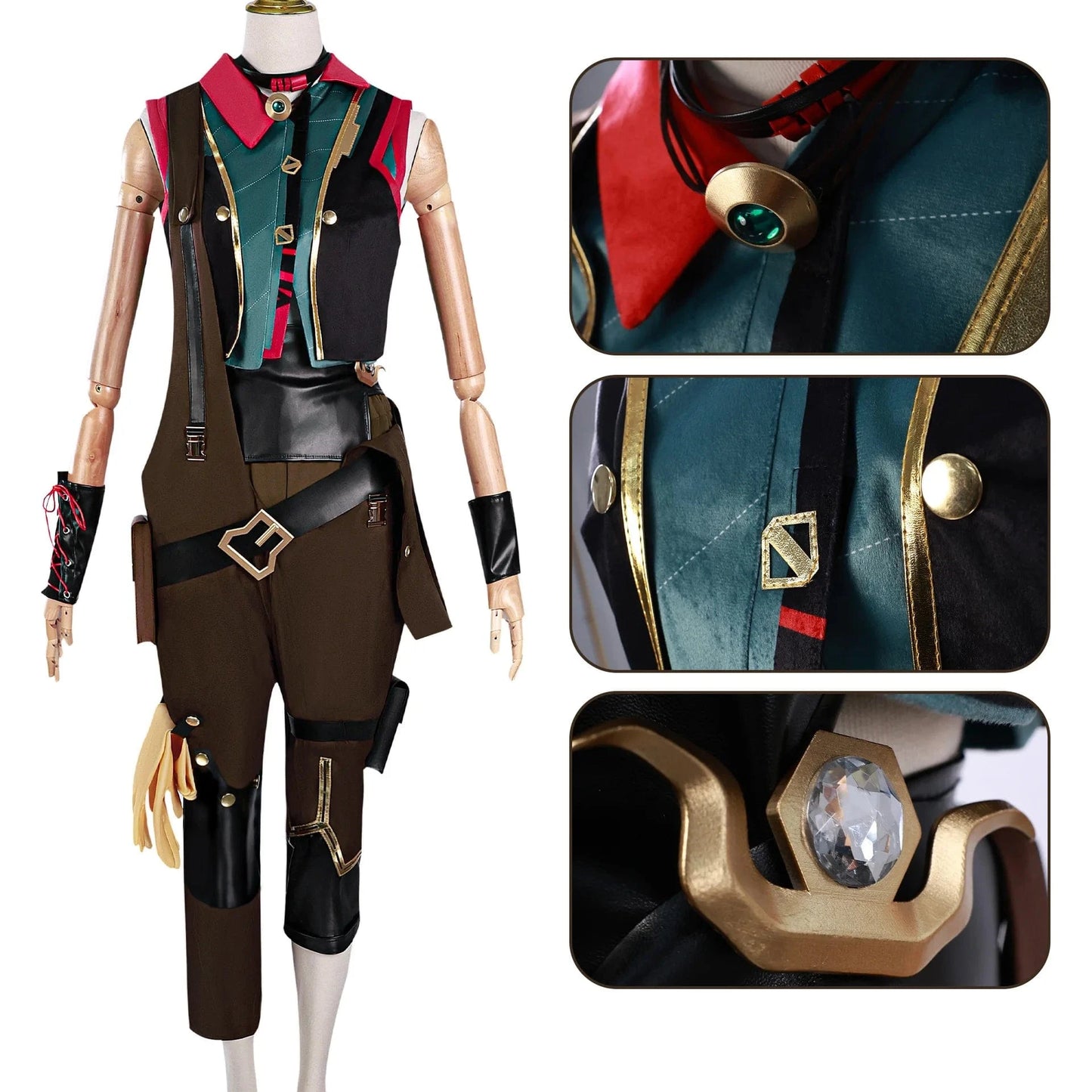 Jinx season 2 overall and dress cosplay Tier 2