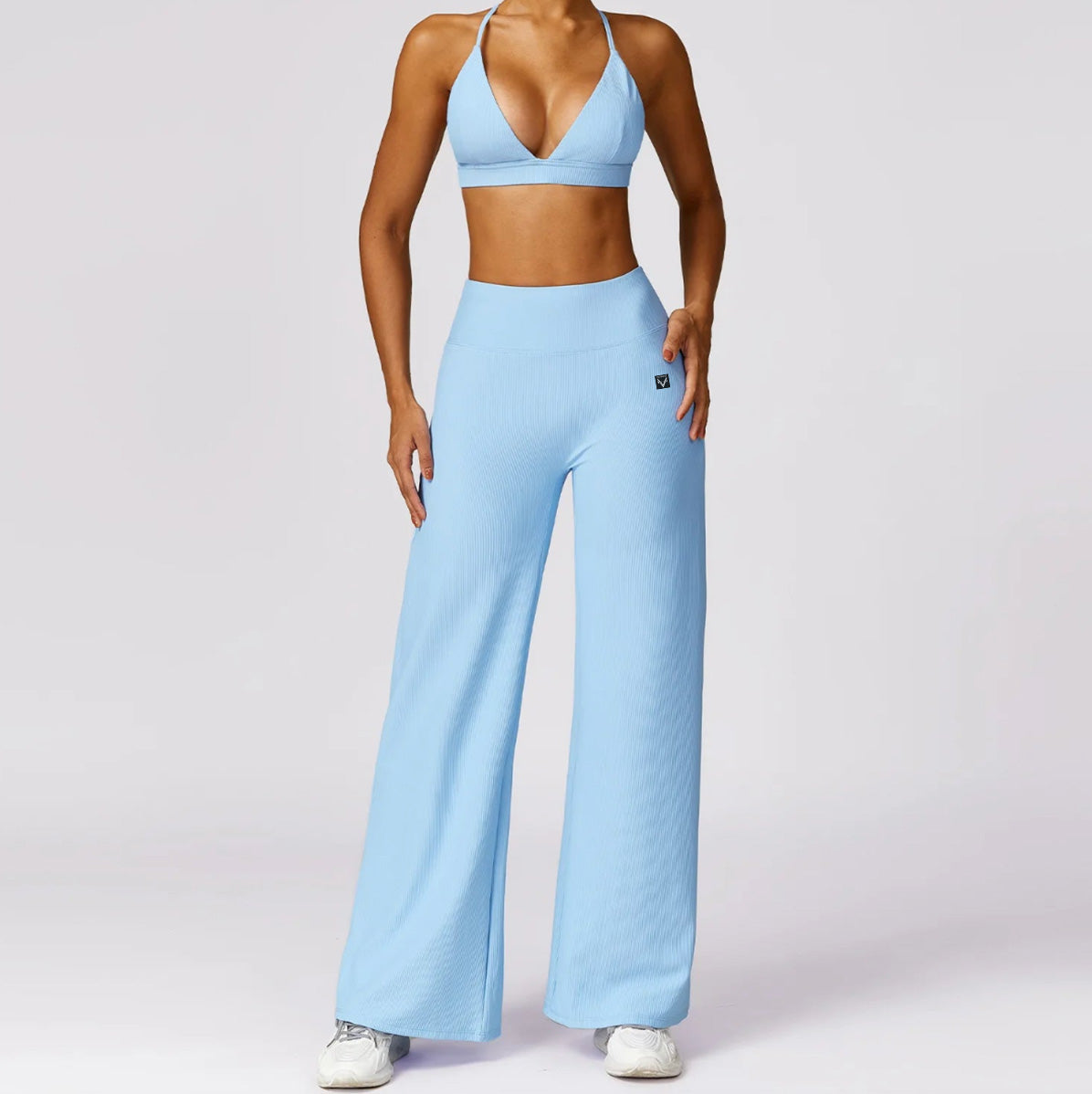 Victorious LuxeMotion 2Pcs Ribbed Sports Set