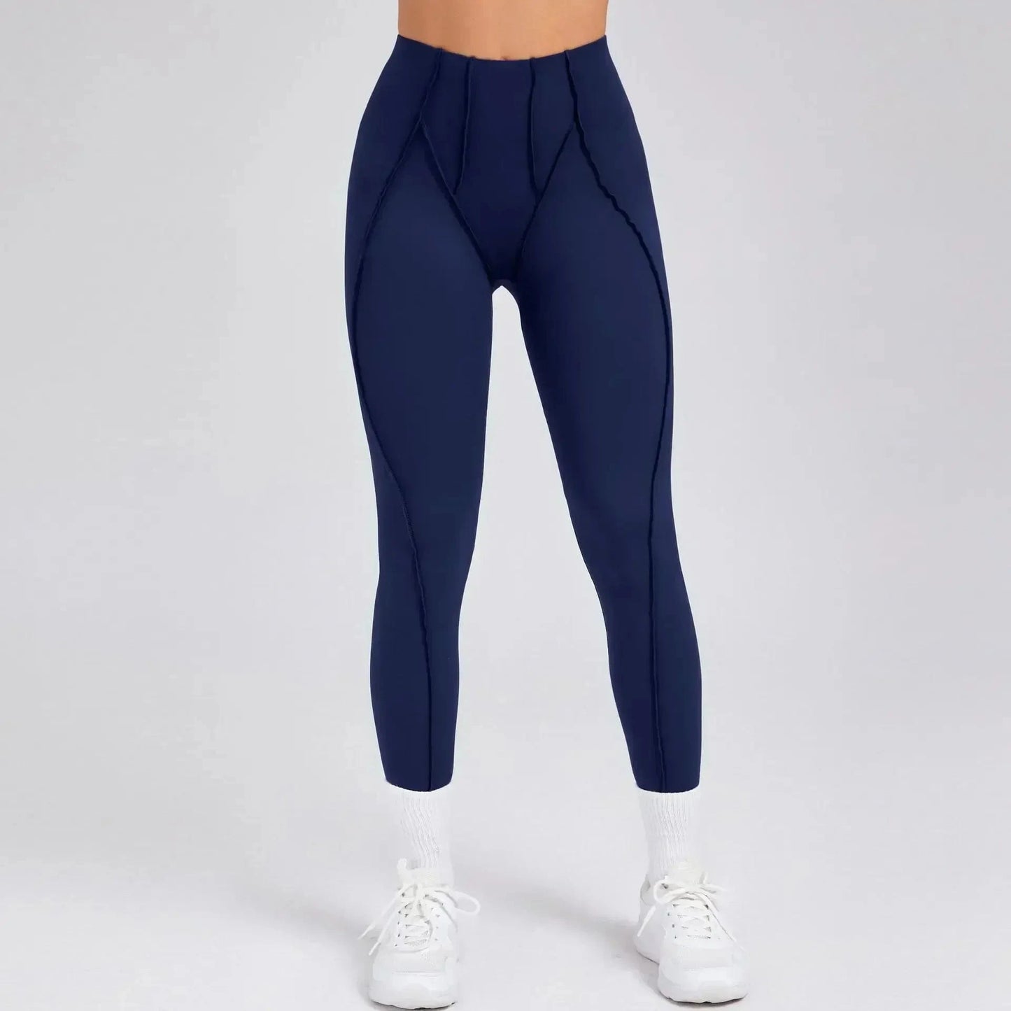 Navy / S Victorious "Power-Up" Seamless Workout Leggings