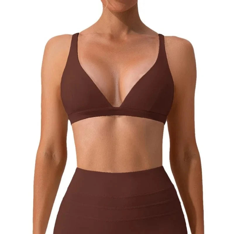 Nude Shockproof Tank Top for Women’s Fitness & Running - Victorious ValkyrFlex