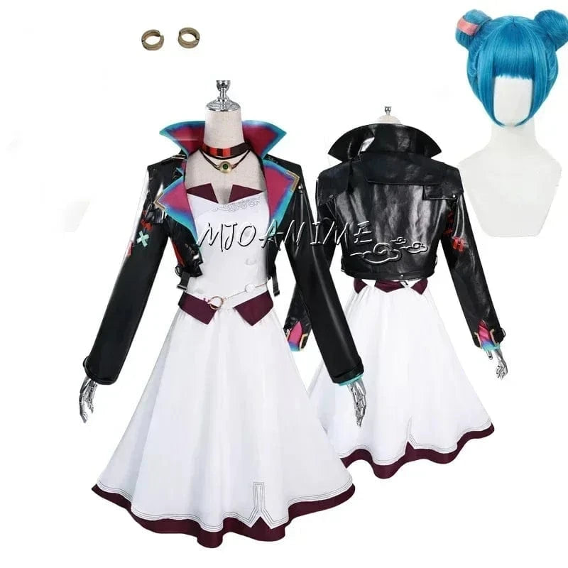 package C / XS Jinx season 2 overall and dress cosplay Tier 2