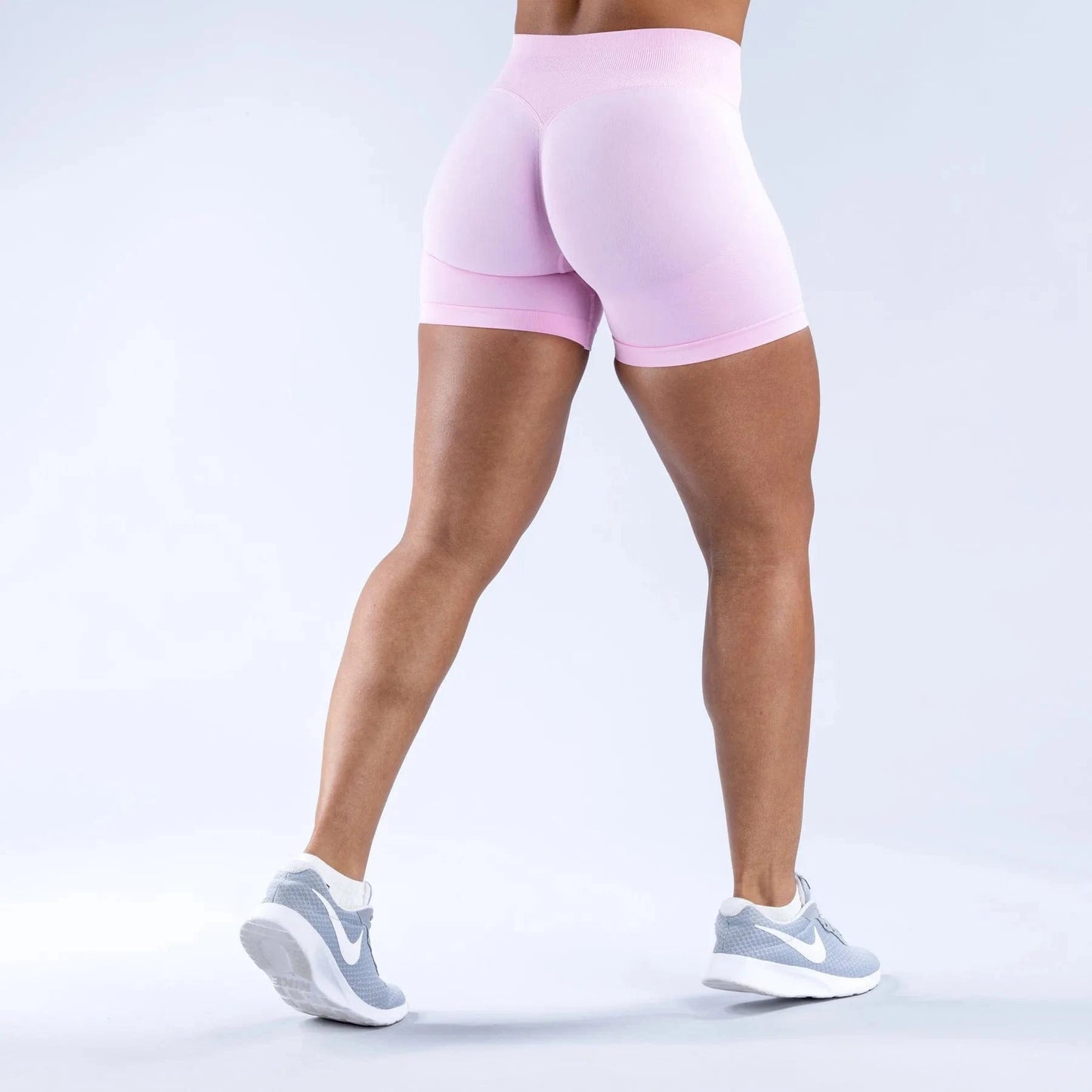 Pink / XS Island XXIIV Low-Rise Women’s High-Impact Sports Shorts by Victorious