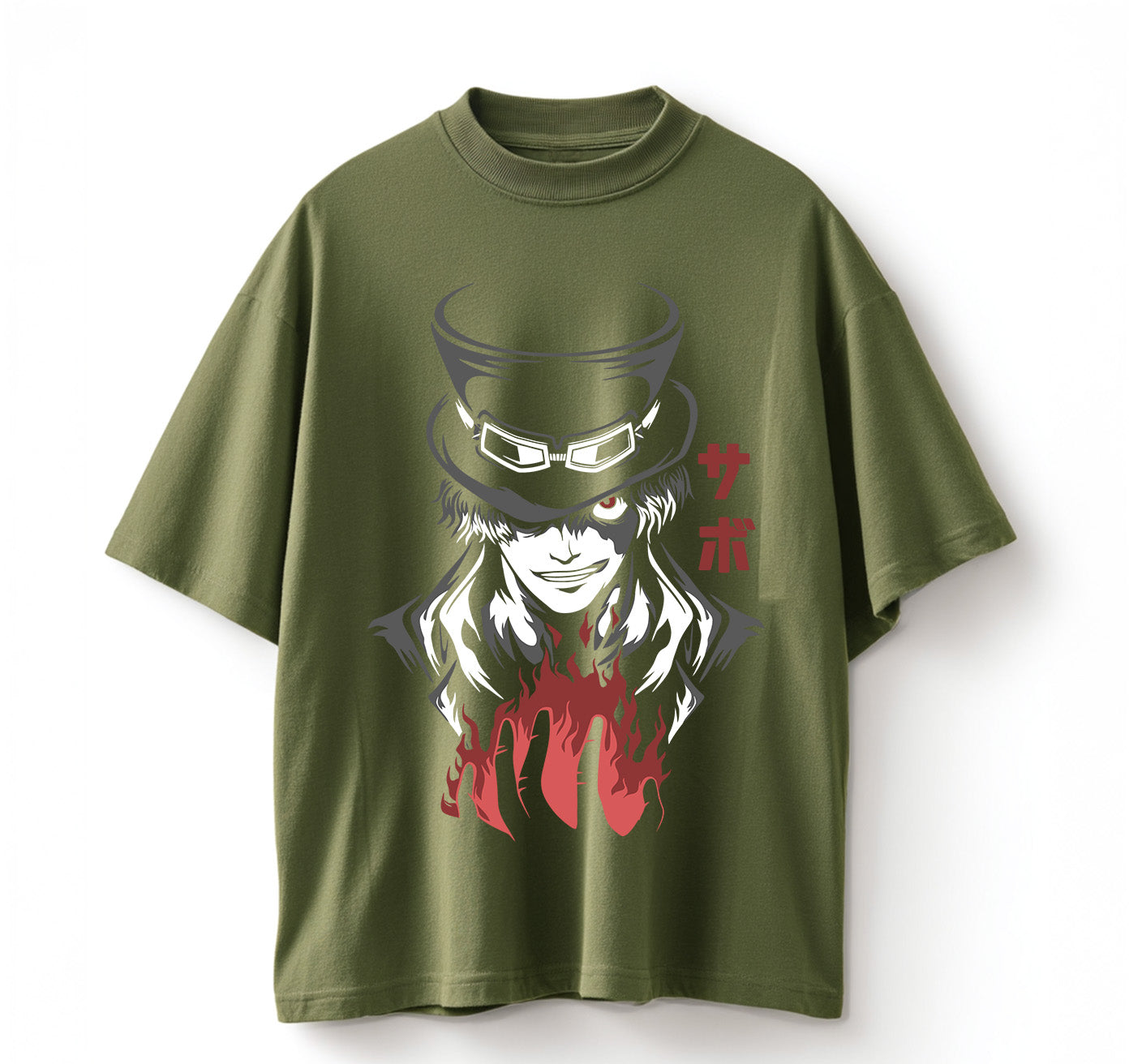 Sabo (One Piece) Anime Oversize T-Shirt