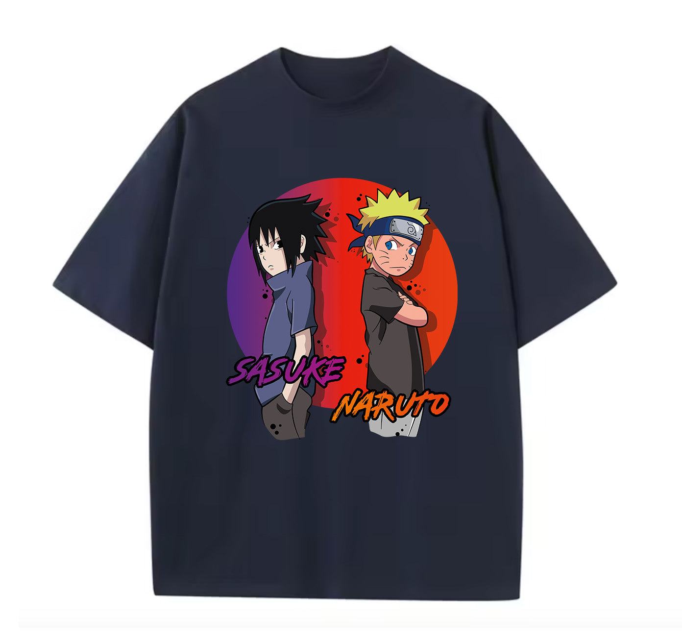 Sasuke (Naruto) Anime Oversize T-Shirt
