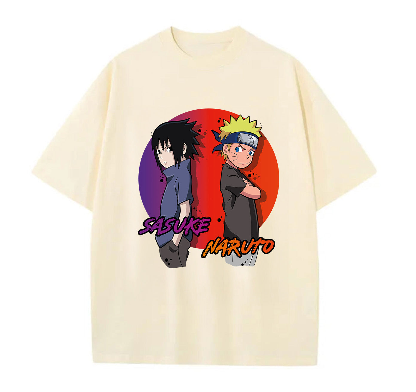 Sasuke (Naruto) Anime Oversize T-Shirt