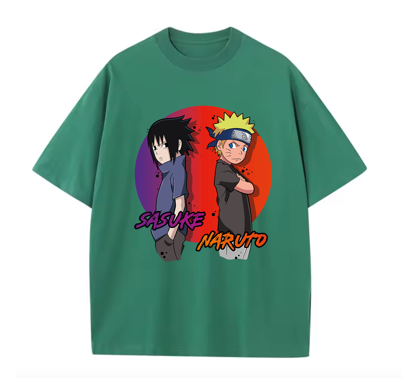 Sasuke (Naruto) Anime Oversize T-Shirt
