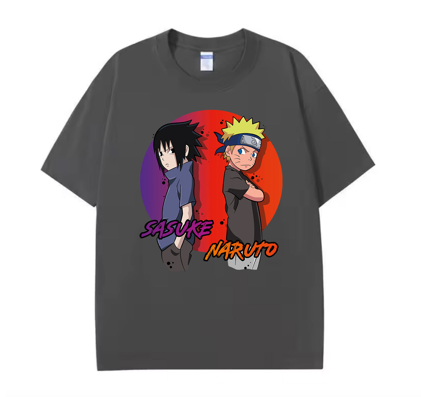 Sasuke (Naruto) Anime Oversize T-Shirt