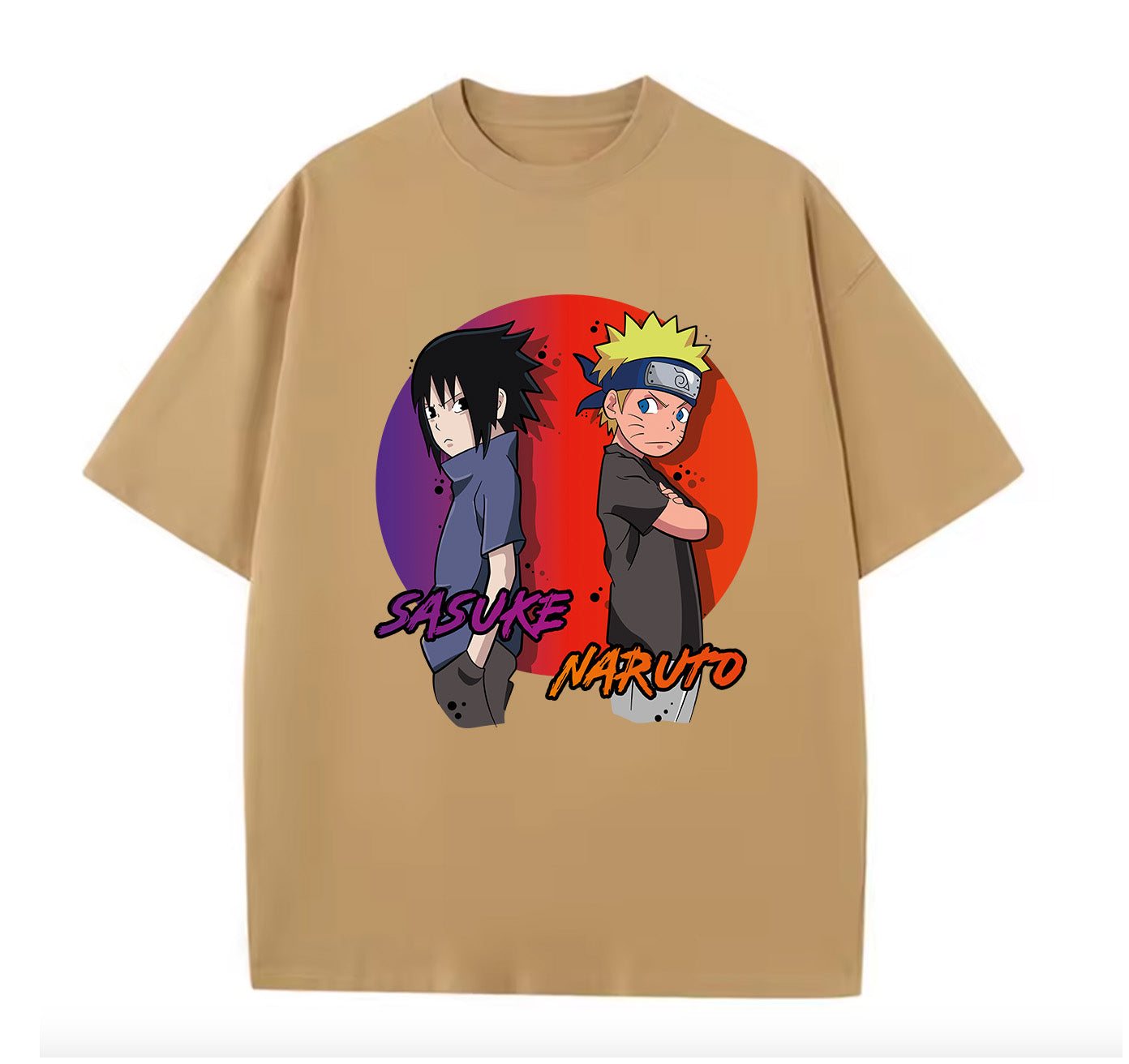 Sasuke (Naruto) Anime Oversize T-Shirt