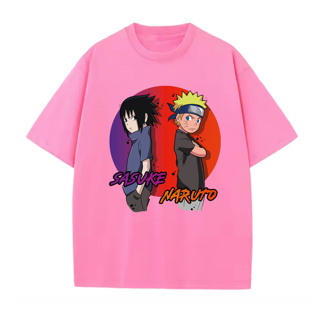 Sasuke (Naruto) Anime Oversize T-Shirt