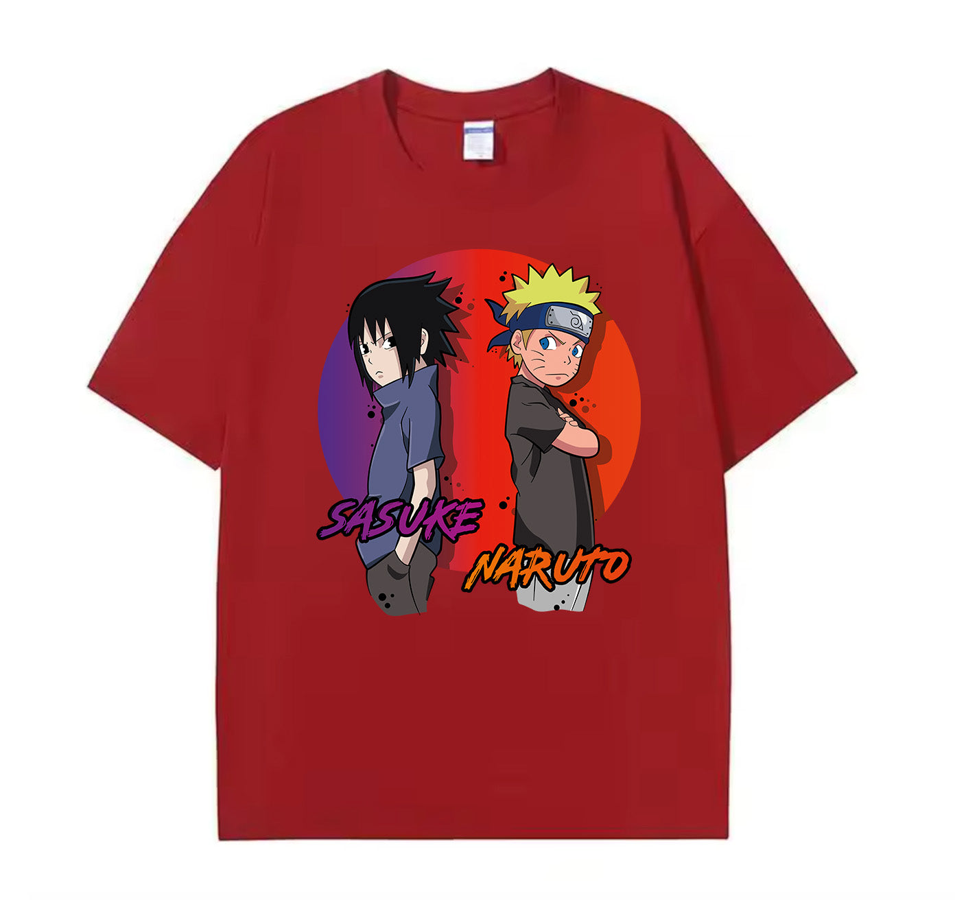 Sasuke (Naruto) Anime Oversize T-Shirt