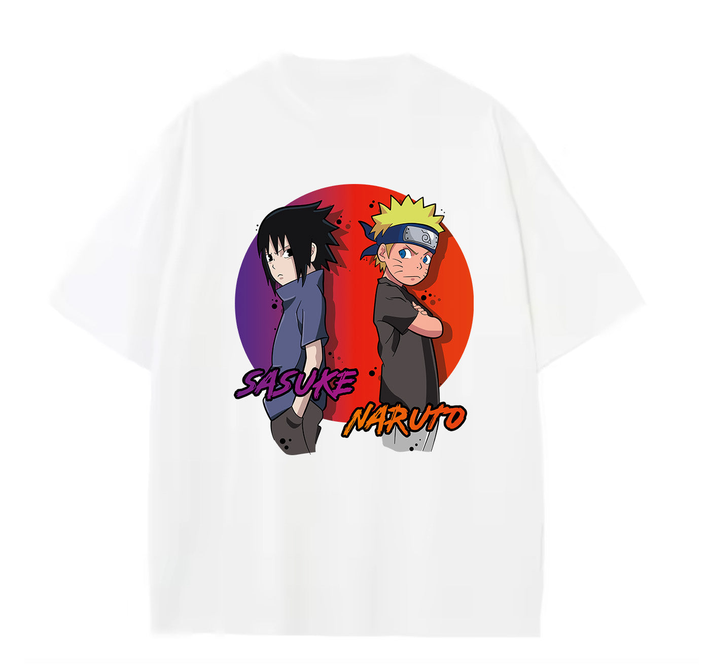 Sasuke (Naruto) Anime Oversize T-Shirt