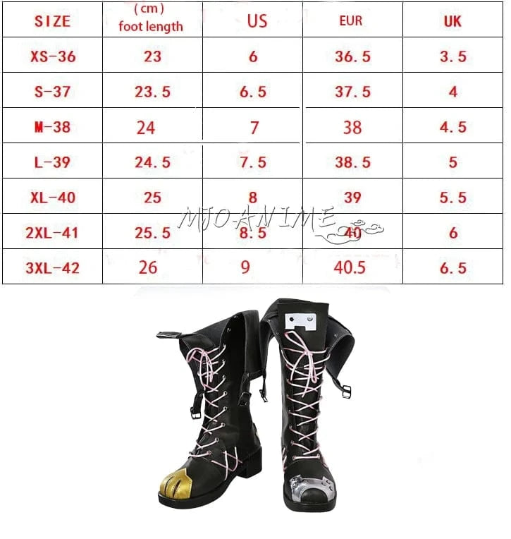 shoes only / XS Jinx season 2 overall and dress cosplay Tier 2