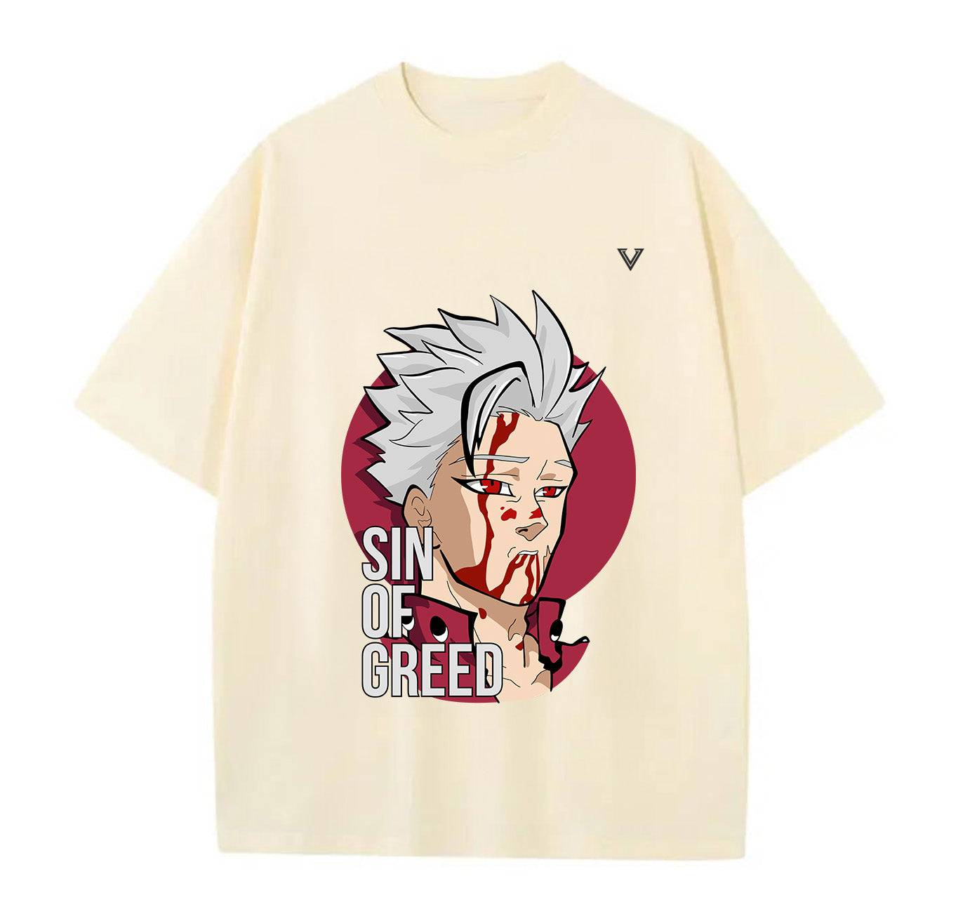 Sin of Greed (Seven Deadly Sins) Anime Oversize T-Shirt