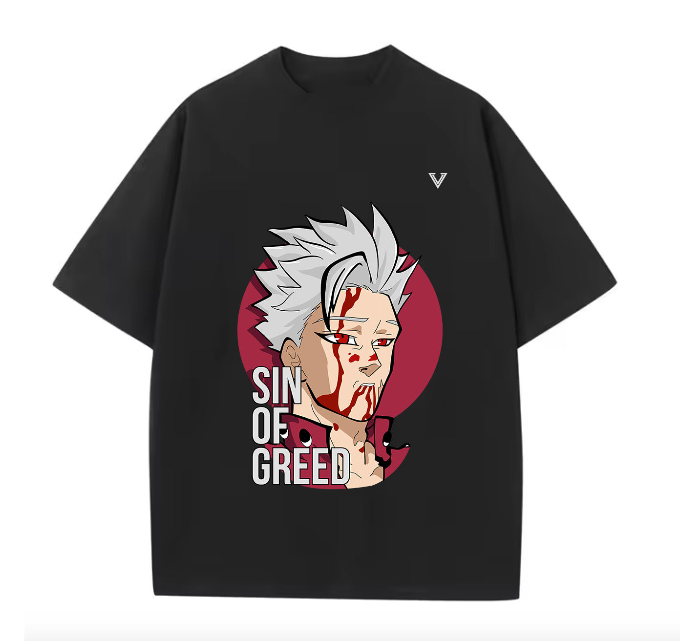 Sin of Greed (Seven Deadly Sins) Anime Oversize T-Shirt