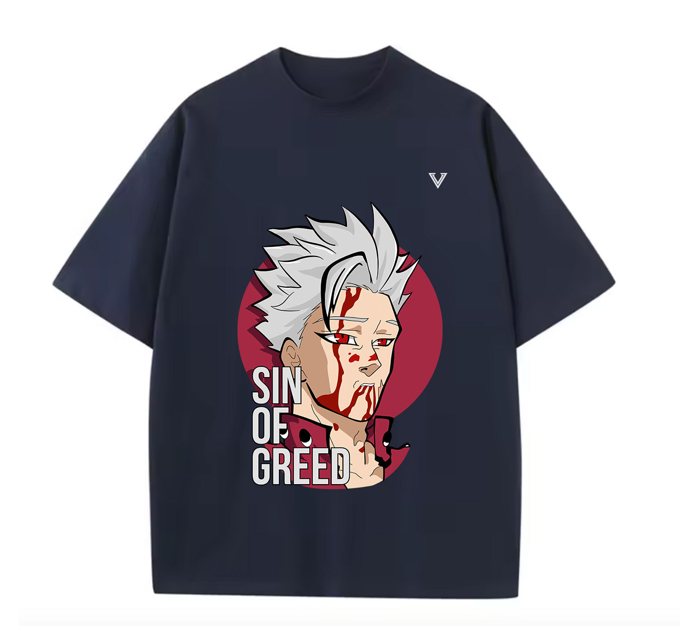 Sin of Greed (Seven Deadly Sins) Anime Oversize T-Shirt