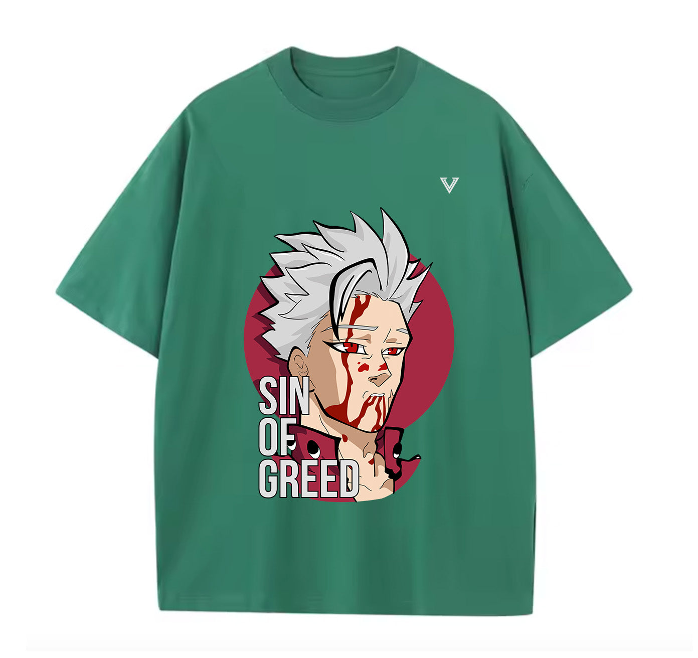 Sin of Greed (Seven Deadly Sins) Anime Oversize T-Shirt