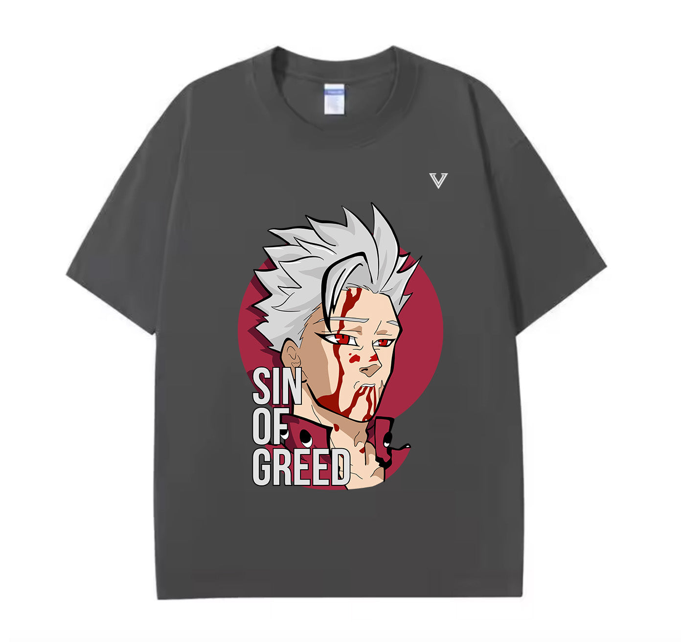 Sin of Greed (Seven Deadly Sins) Anime Oversize T-Shirt