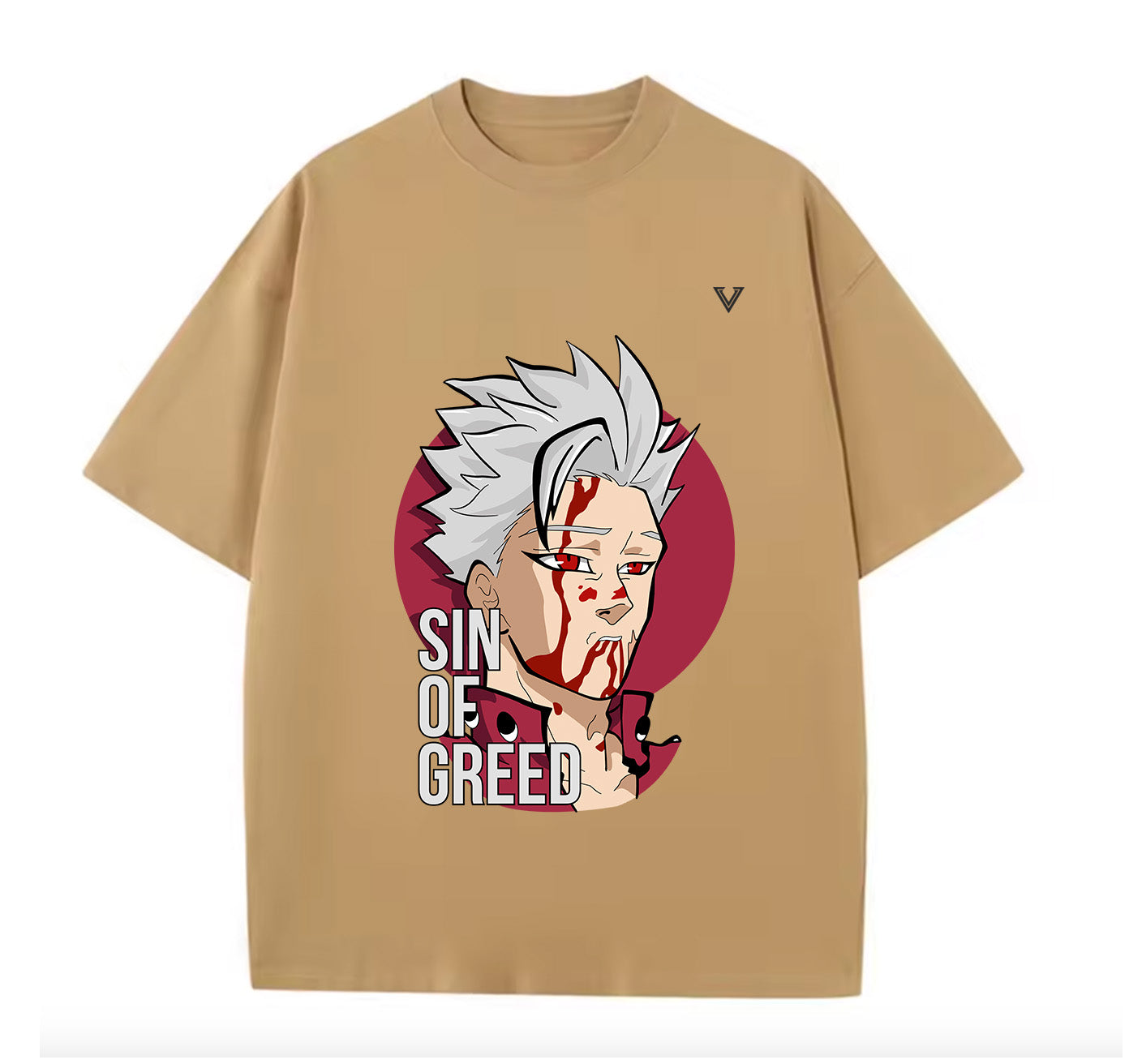 Sin of Greed (Seven Deadly Sins) Anime Oversize T-Shirt