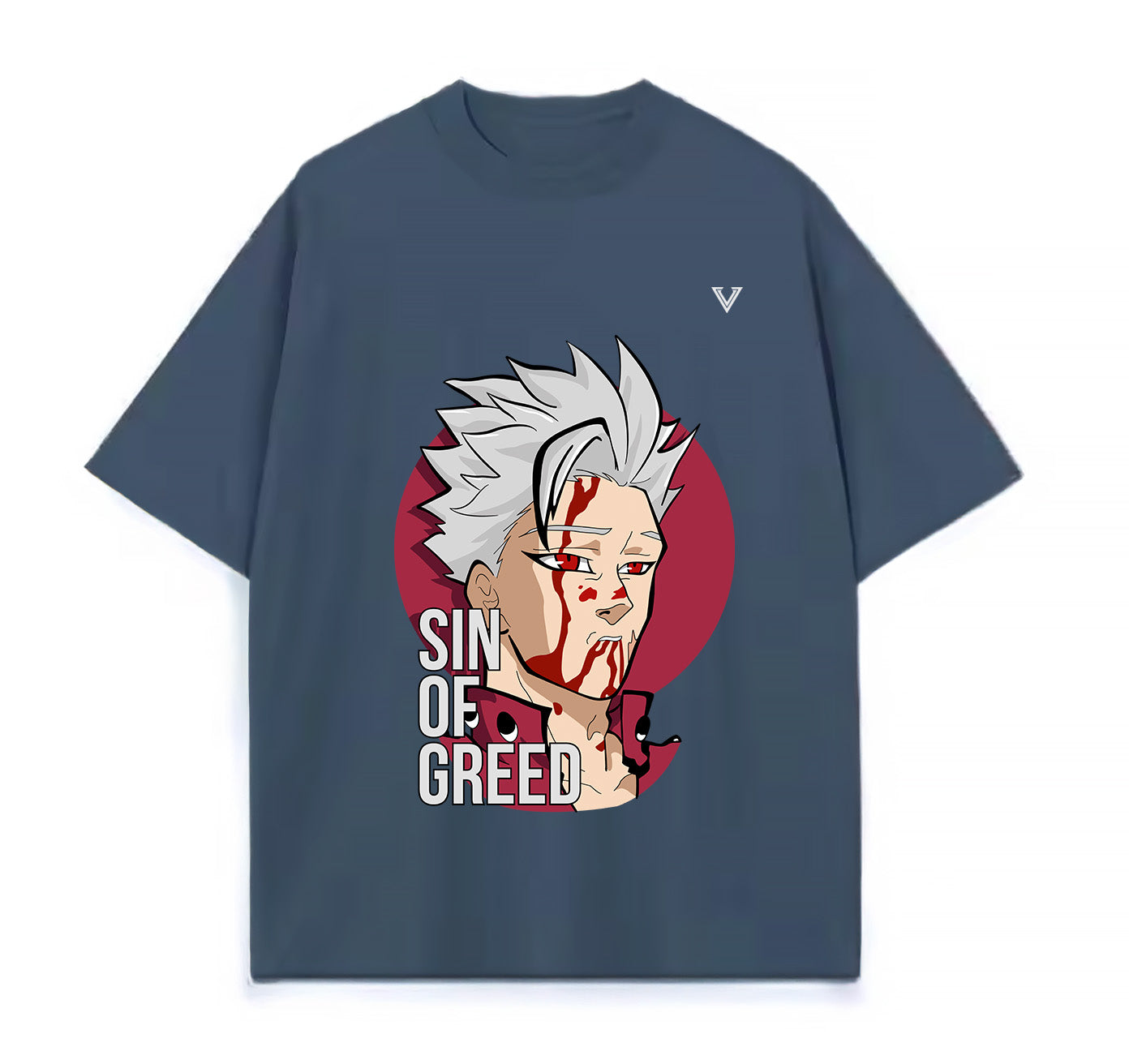 Sin of Greed (Seven Deadly Sins) Anime Oversize T-Shirt