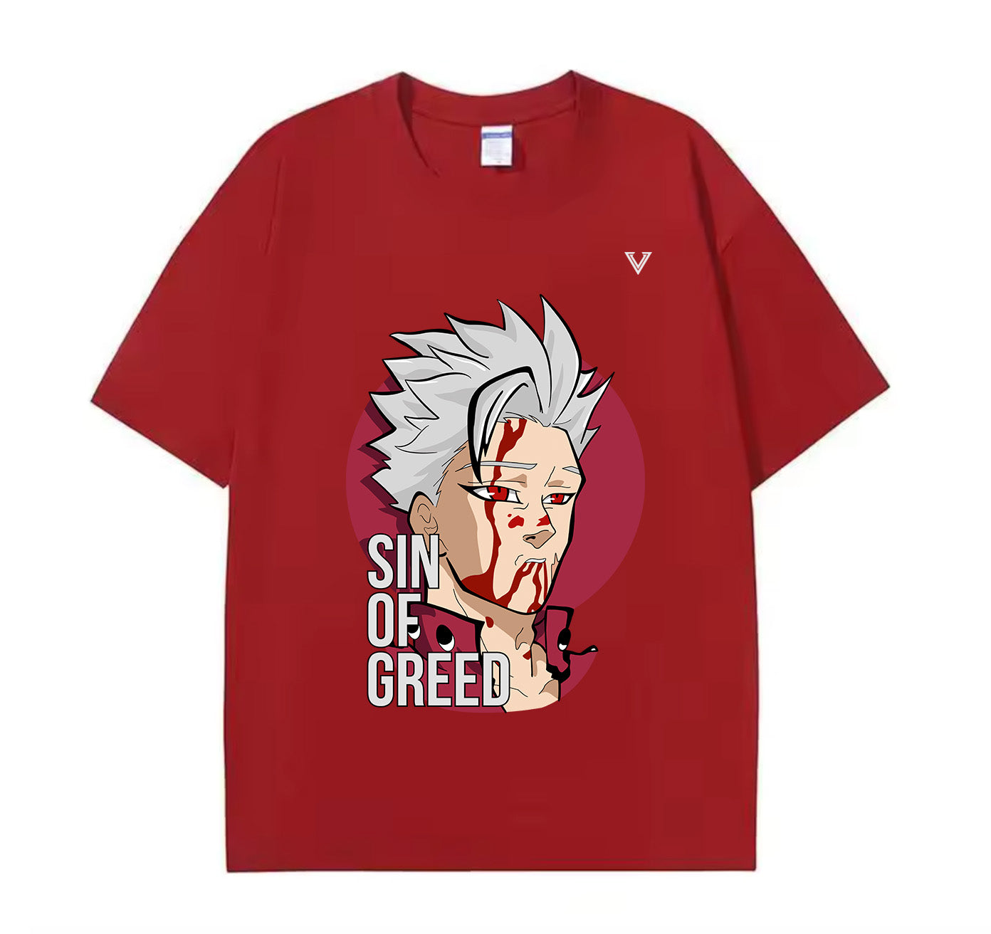 Sin of Greed (Seven Deadly Sins) Anime Oversize T-Shirt