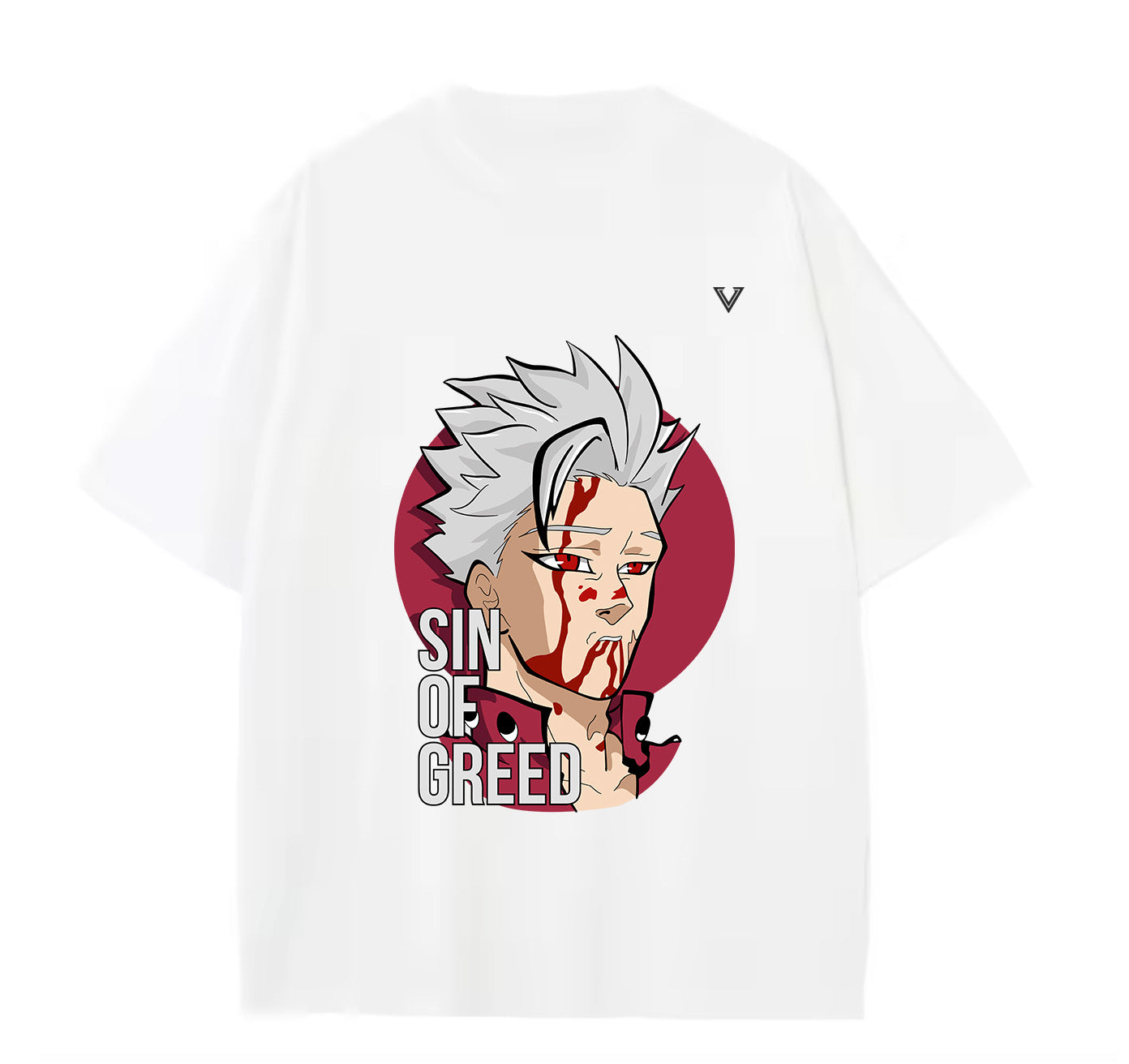 Sin of Greed (Seven Deadly Sins) Anime Oversize T-Shirt