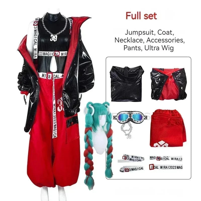 Ultra Wig Set / S / In Stock Victorious Miku Sekai Stage Cosplay