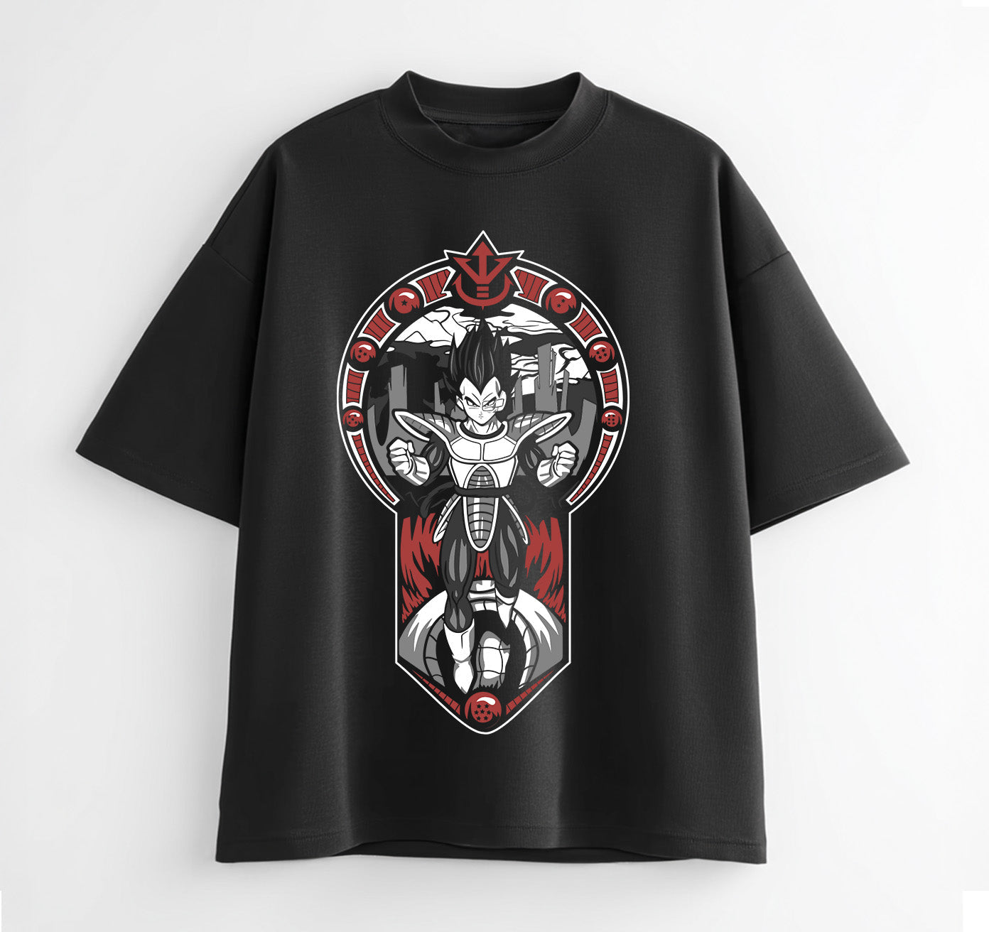 Vegeta (Dragon Ball-Z) Anime Oversize T-Shirt