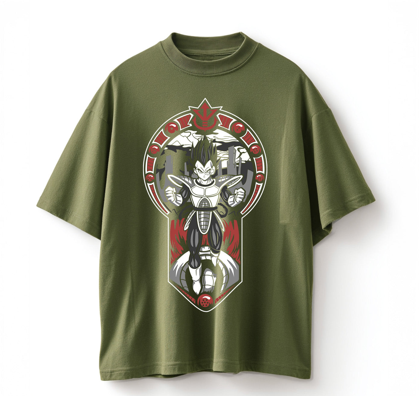 Vegeta (Dragon Ball-Z) Anime Oversize T-Shirt