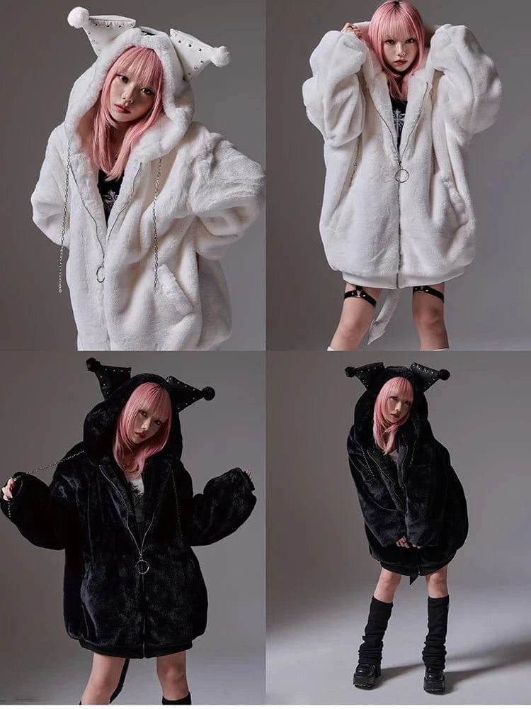 Victorious Celestial Fox Fluff Jacket