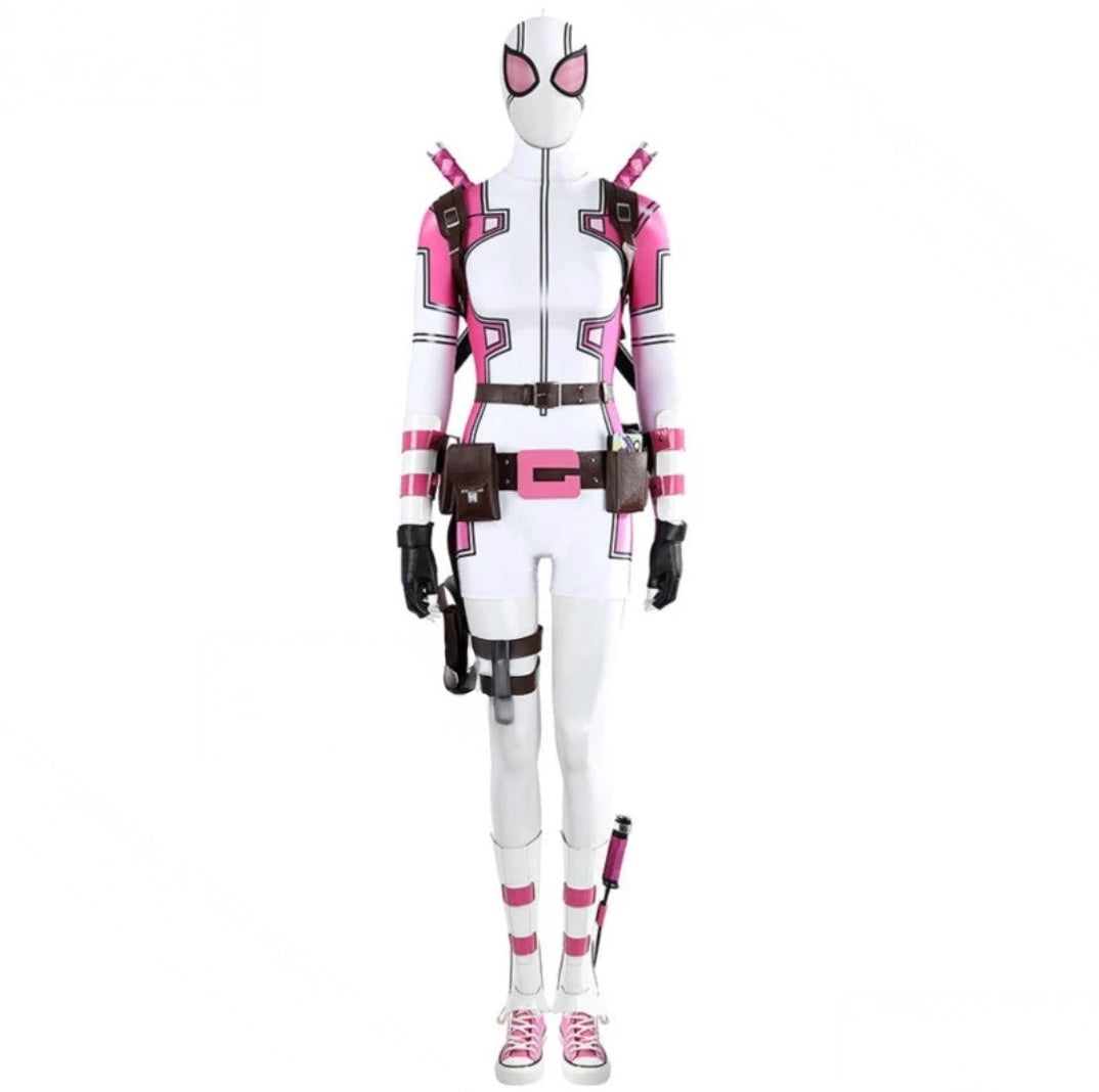 Gwen Poole Pool Game Pink Ghost Cosplay