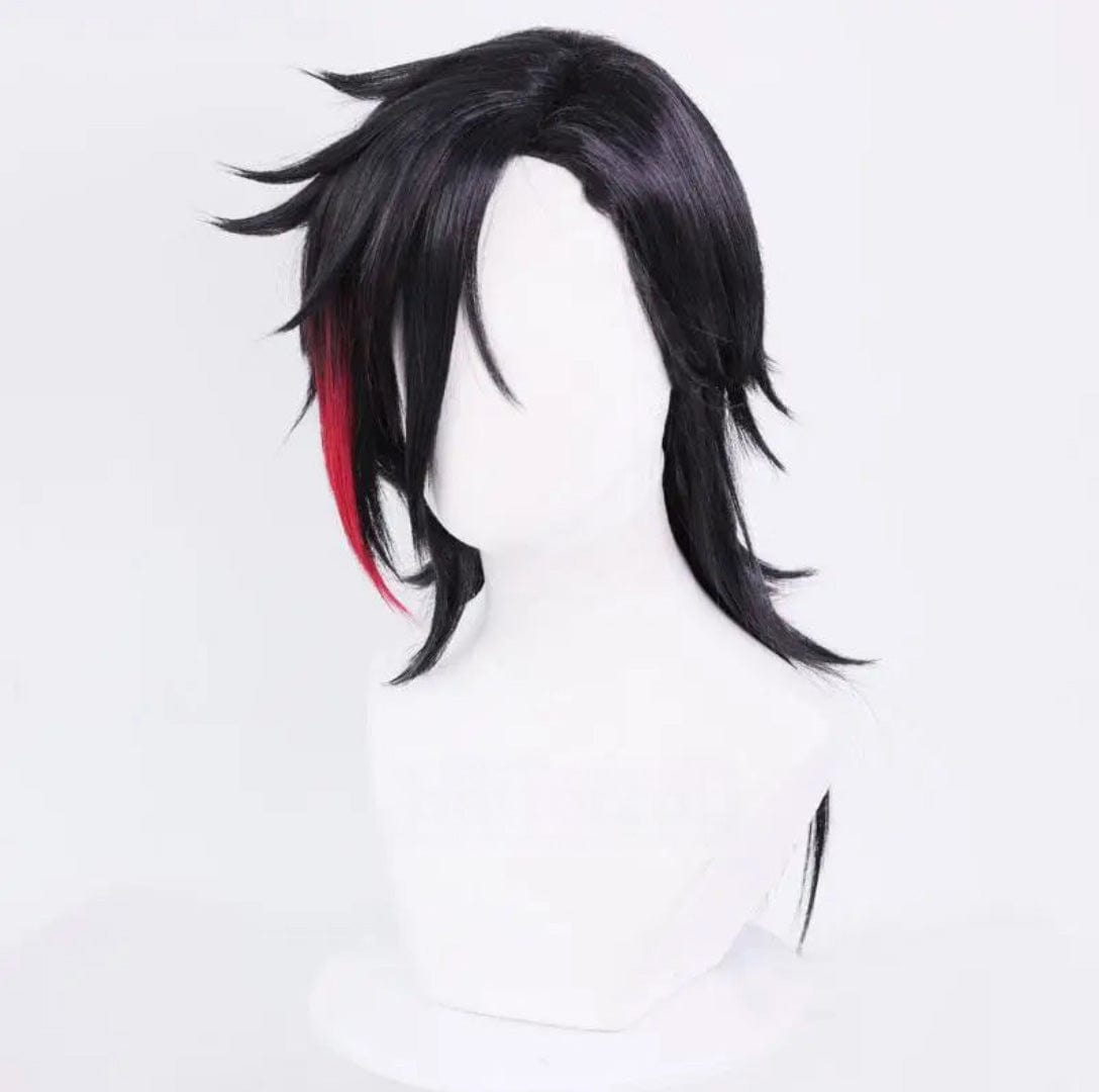 wig / One Size Victorious Vi Arcane Black and Red Wig Season 2