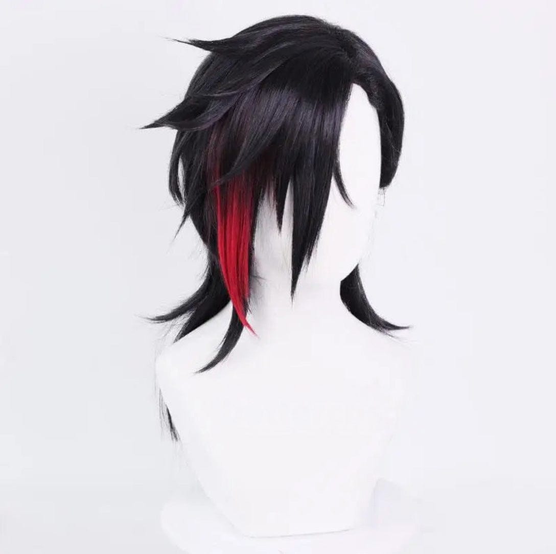 wig / One Size Victorious Vi Arcane Black and Red Wig Season 2