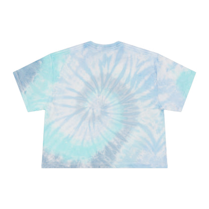 Victorious Aurora Borealis Women's Tie-Dye Crop Tee