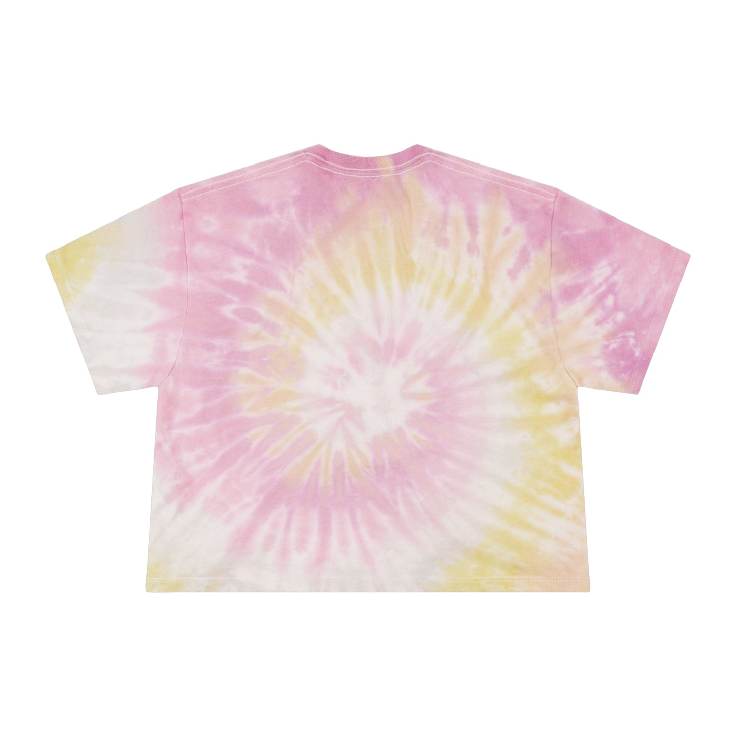 Victorious Galaxy Swirl Women's Tie-Dye Crop Tee